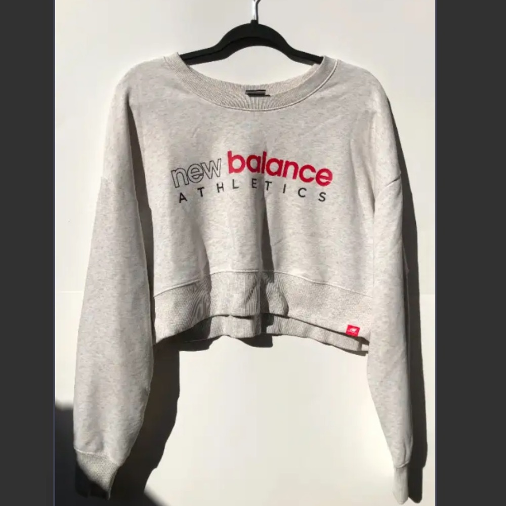 NB athletics grey pullover